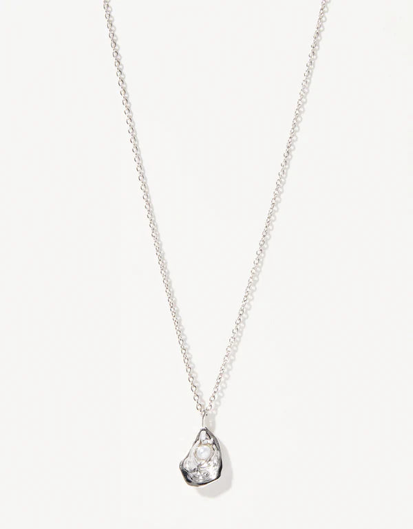 Sea La Vie Necklace Seas the Day/Oyster - Silver