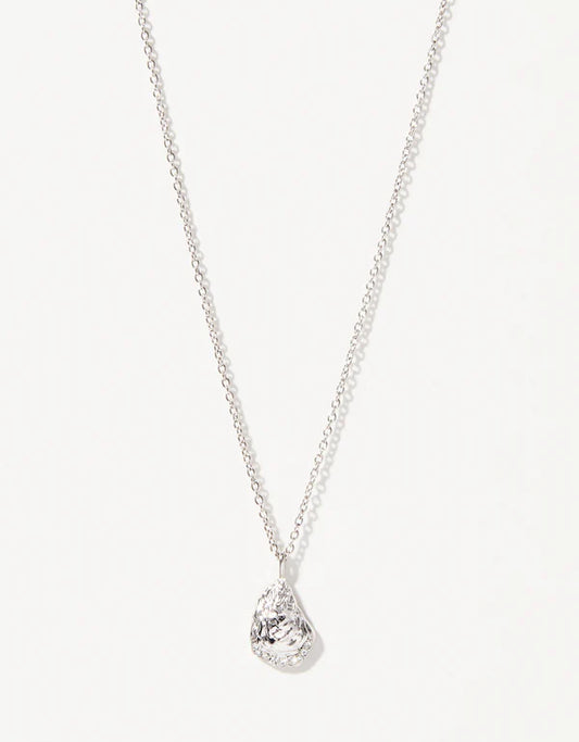 Sea La Vie Necklace Seas the Day/Oyster - Silver