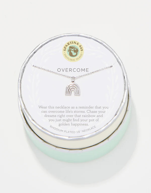 Sea La Vie Necklace Overcome/Rainbow - Silver