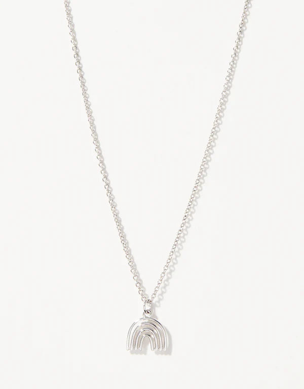 Sea La Vie Necklace Overcome/Rainbow - Silver