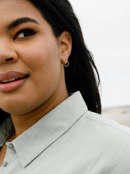 Ear Hugs Earrings - Gold