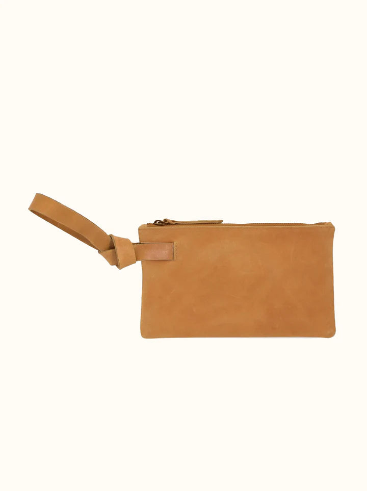 Rachel Wristlet Cognac