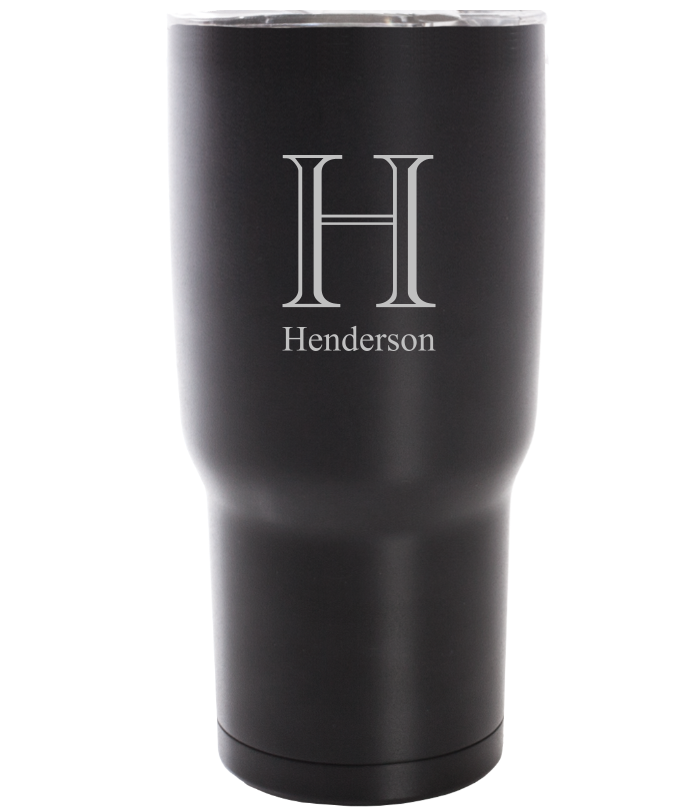 Black Tumbler, 24 oz.