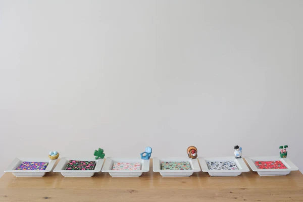 Candy/Napkin Holder Pinstripes