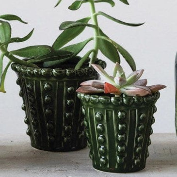 Green Bubble Planter