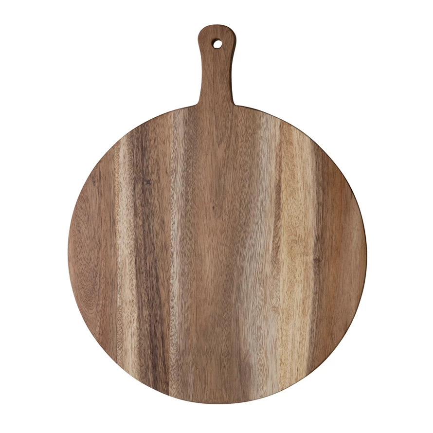 Wood Cheese/Cutting Board w/ Handle