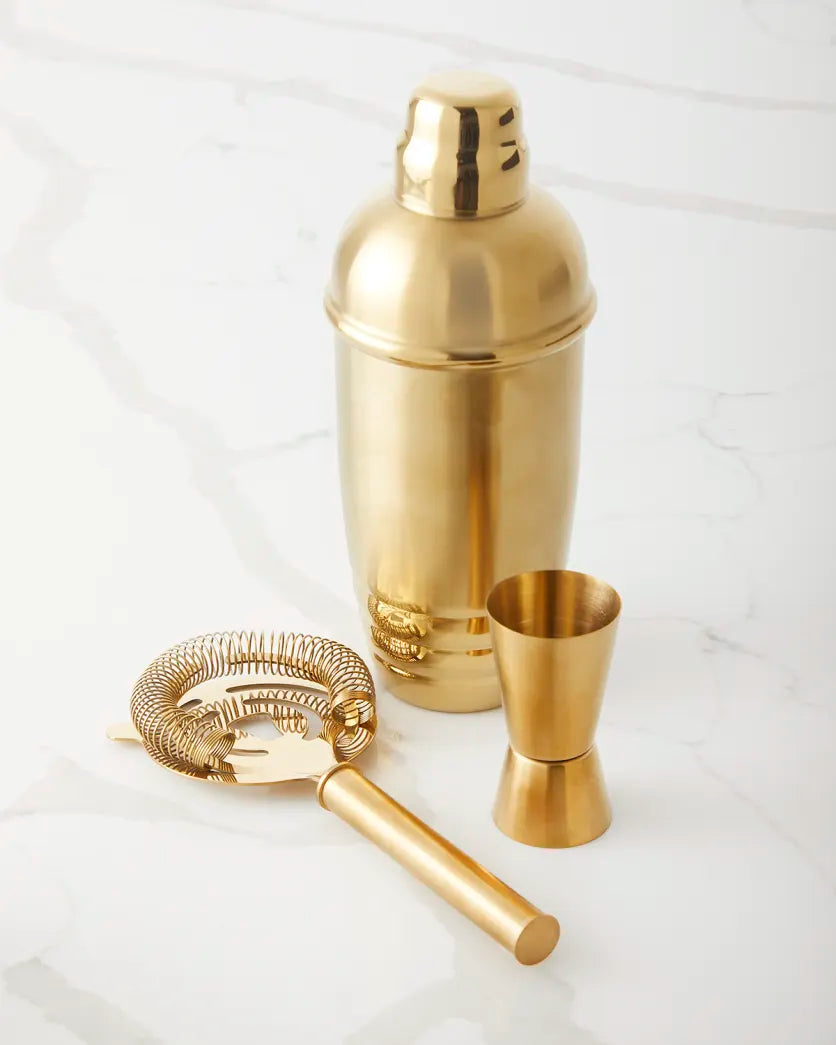 Tuscany Classics Gold Cocktail Shaker
