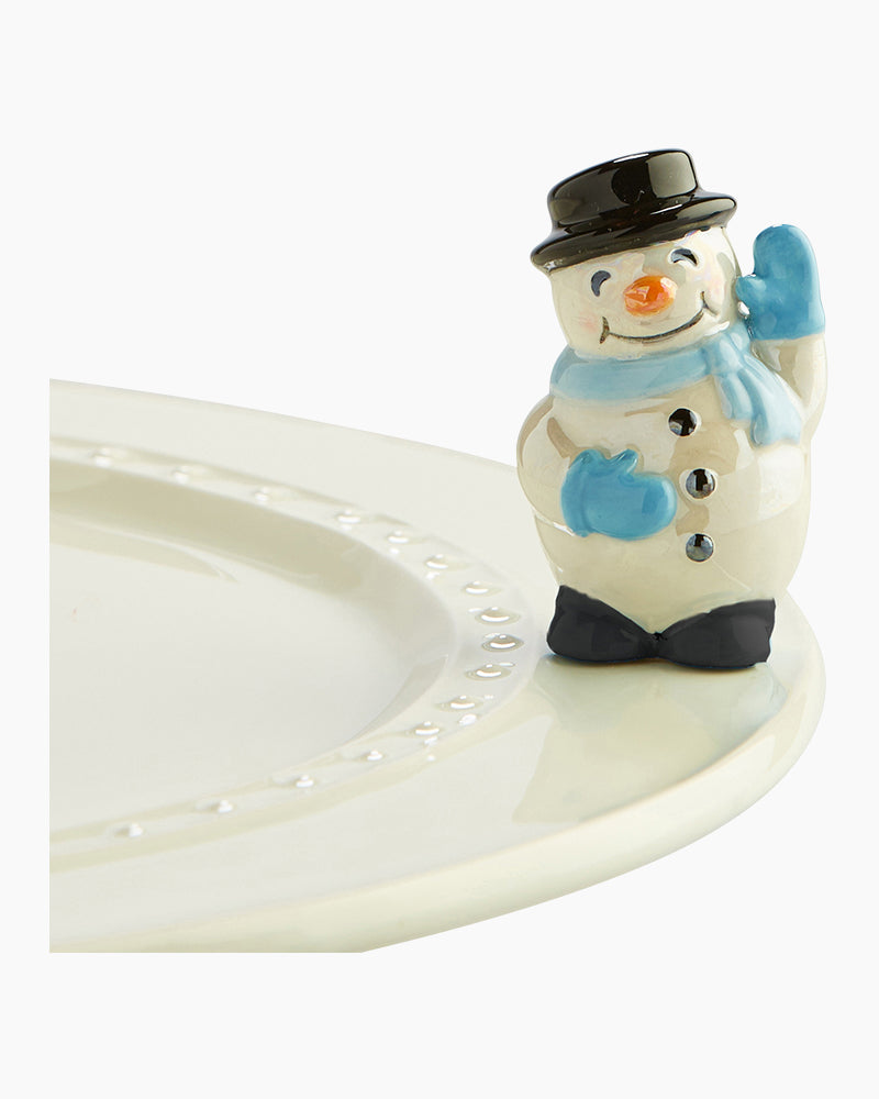 mini Snowman Blue