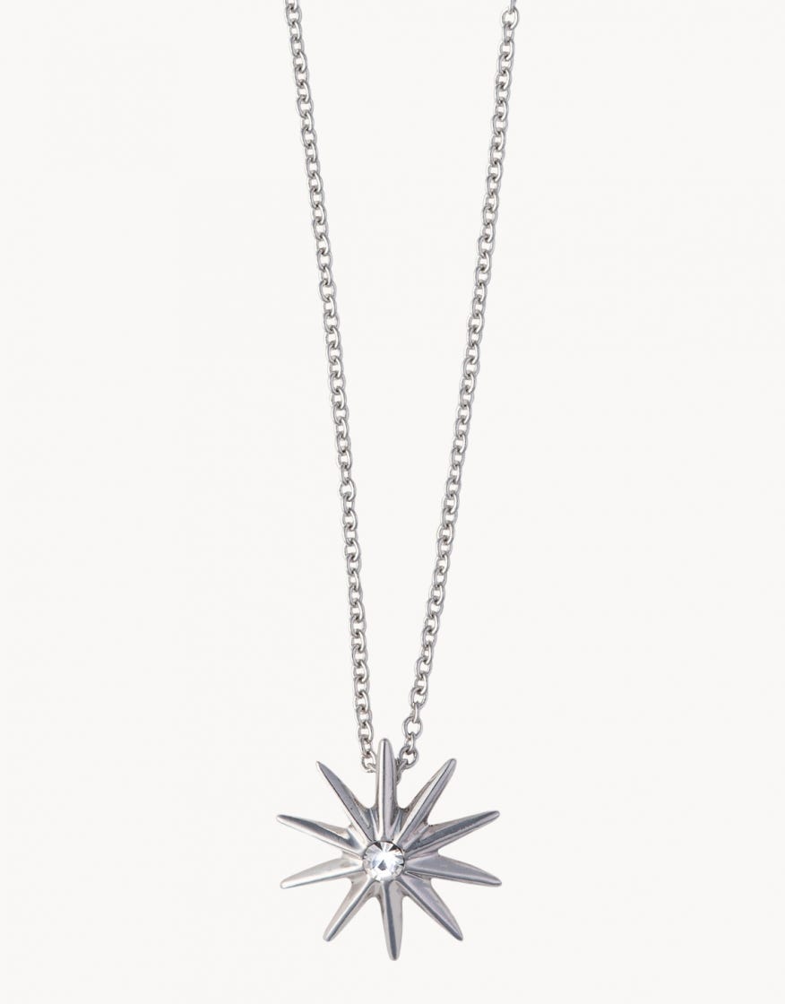 SEA LA VIE BASK IN THE SUN NECKLACE~silver