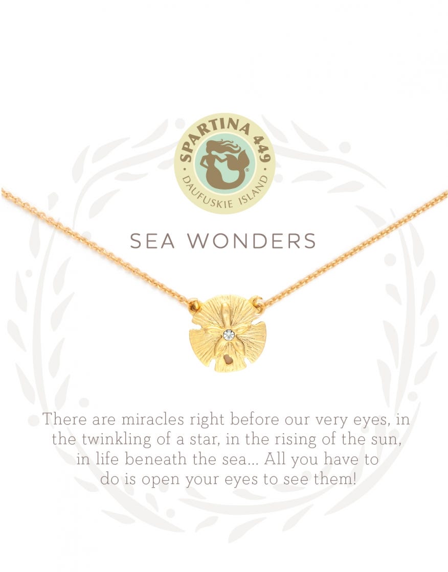 SEA LA VIE SEA WONDERS NECKLACE~gold
