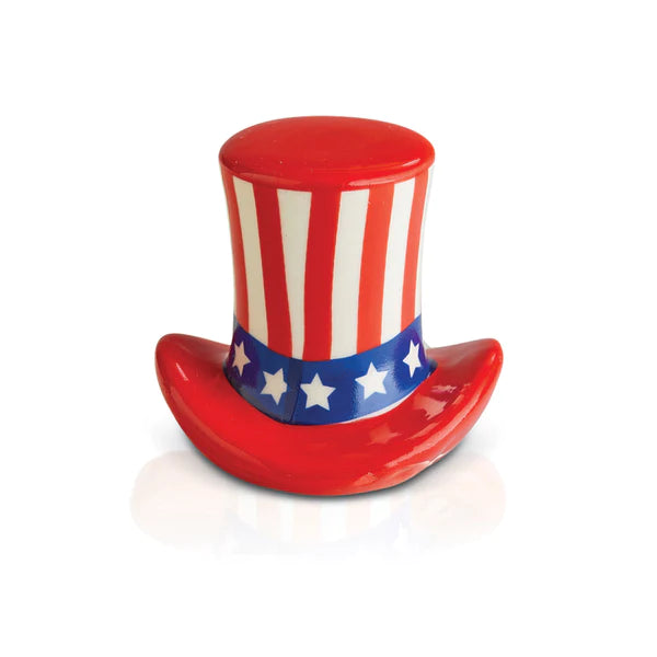 Mini Red, White & Blue Top Hat