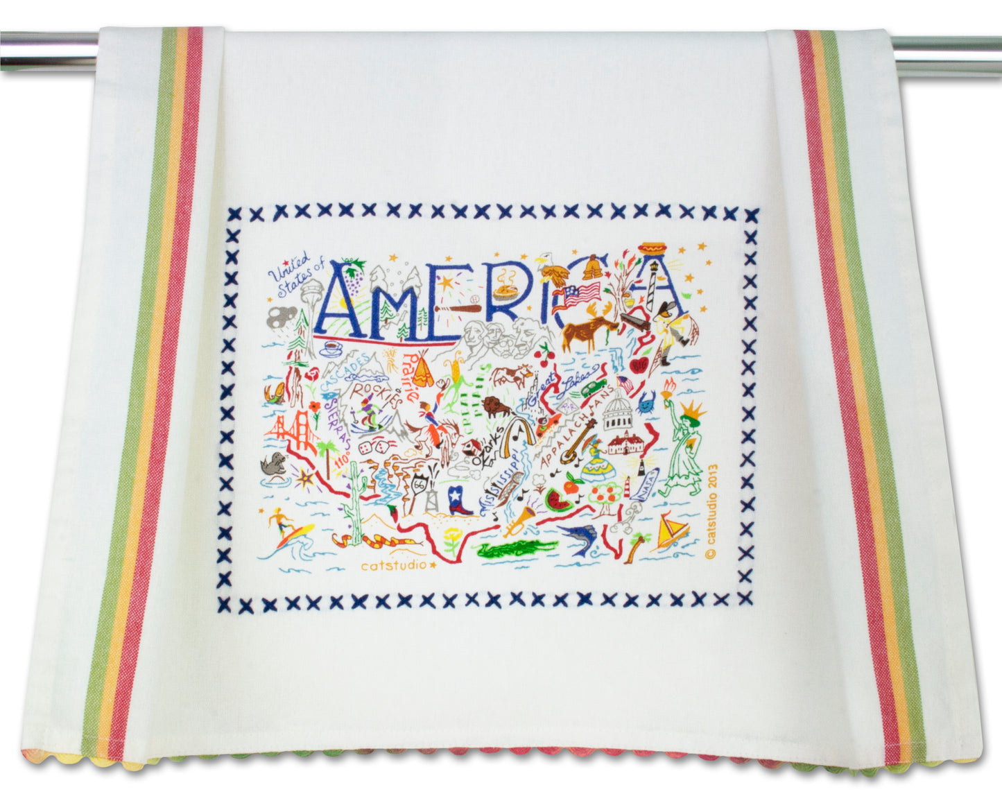 Destination & Military Kitchen Towels by Catstudio