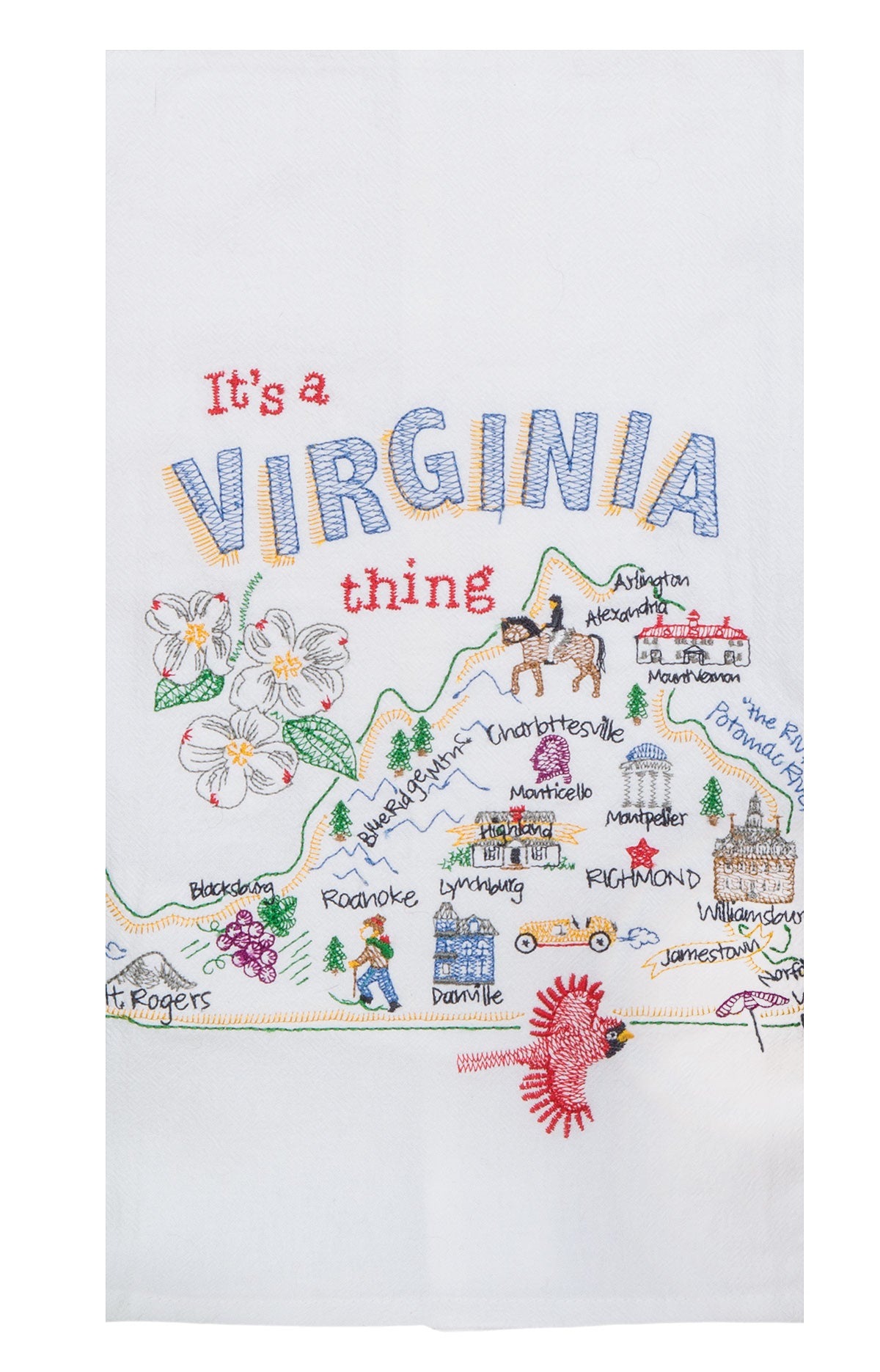Virginia Kitchen Towel