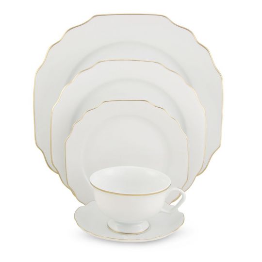 Pickard China Georgian Gold Plate