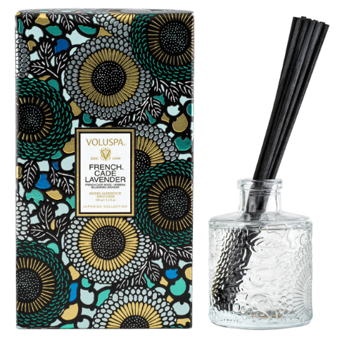 French Cade Lavender Macaron Reed Diffuser