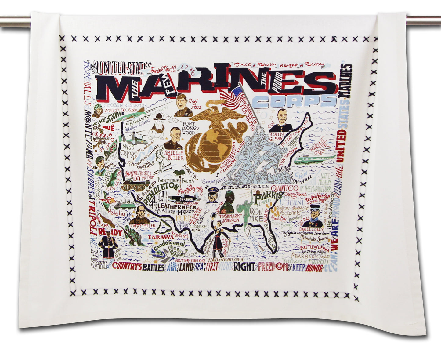 Destination & Military Kitchen Towels by Catstudio