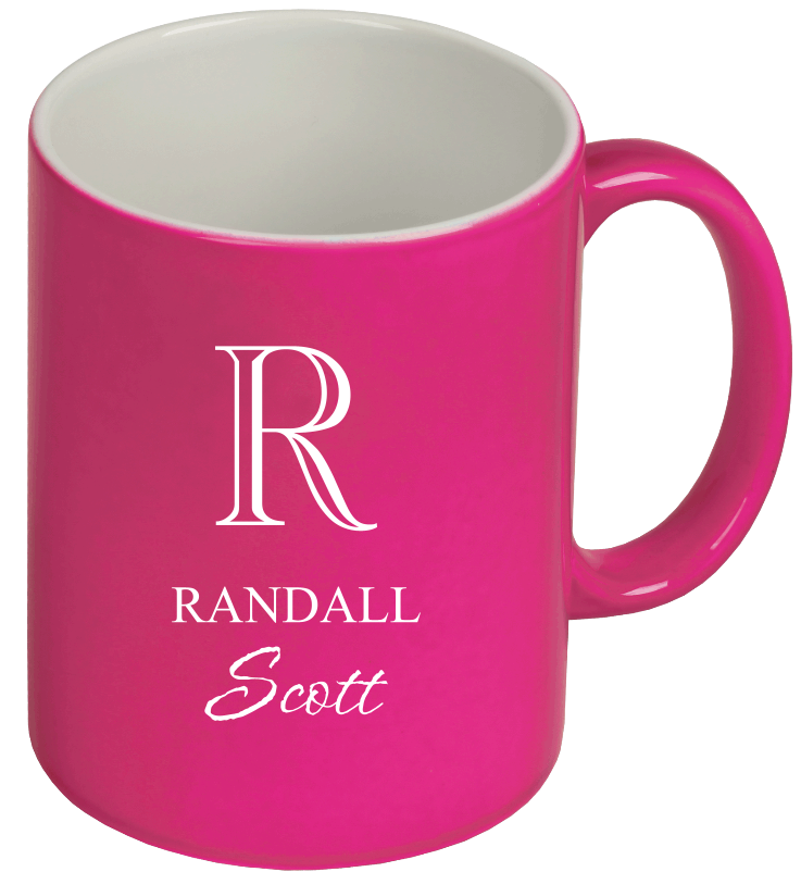 Ceramic Mug, 11oz., Multiple Colors