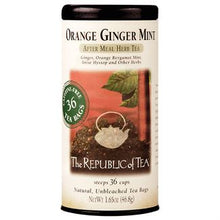 Load image into Gallery viewer, Orange Ginger Mint Herbal Tea Bags
