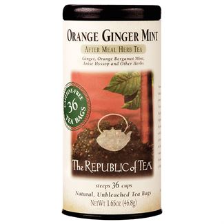 Orange Ginger Mint Herbal Tea Bags