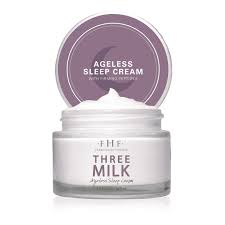 Three Milk Ageless Sleep Cream with Peptides