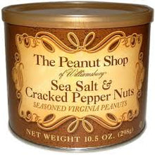 Load image into Gallery viewer, Sea Salt &amp; Cracked Pepper Peanuts
