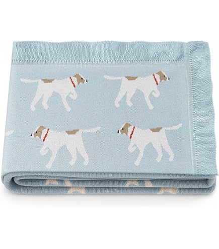 Cotton Baby Blanket Dog Pointer
