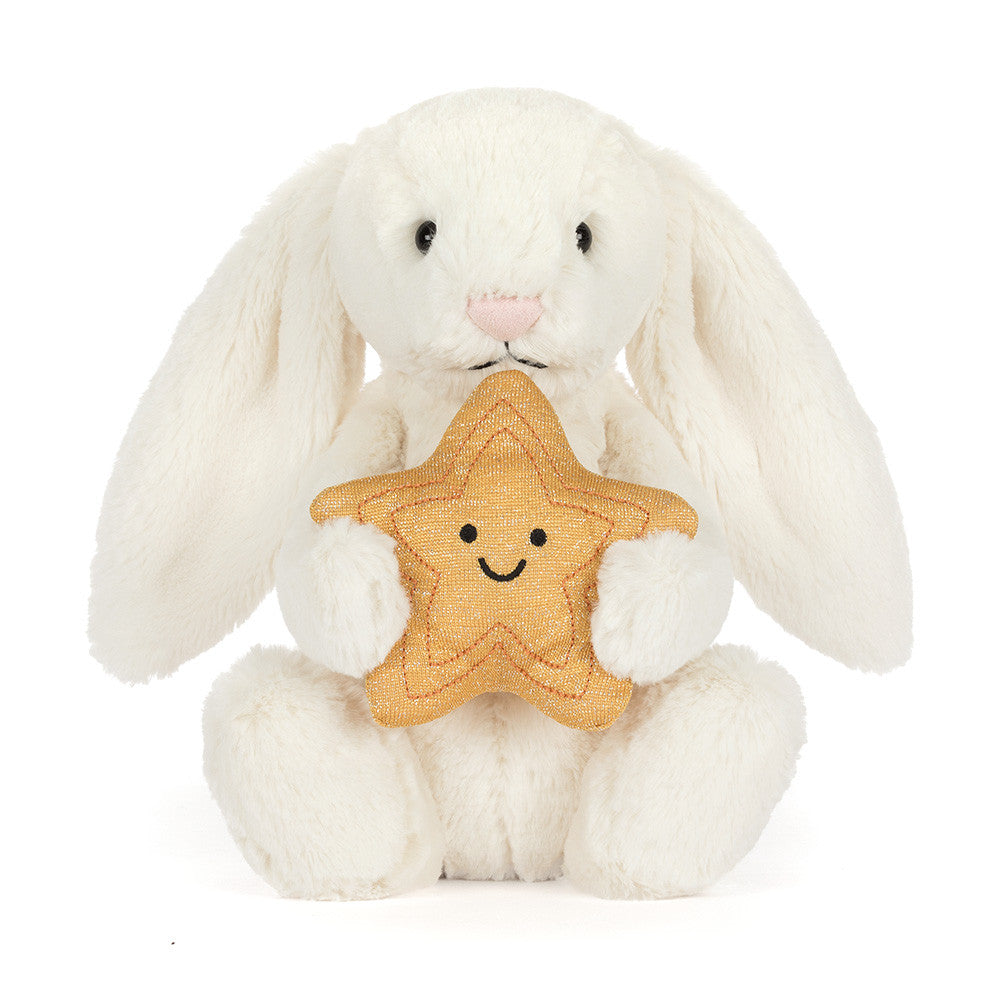 Cream Bunny with Star