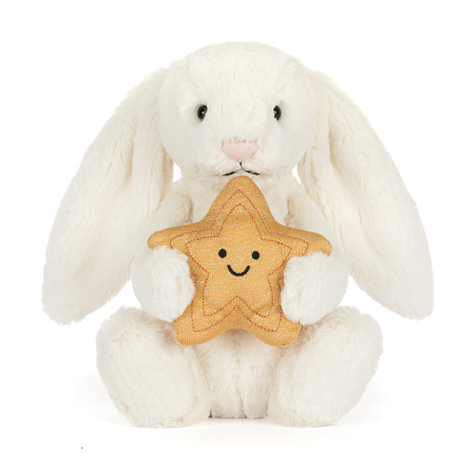 Cream Bunny with Star