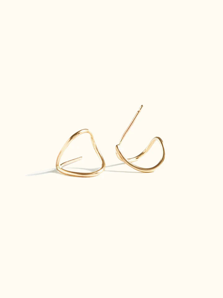 Ear Hugs Earrings - Gold