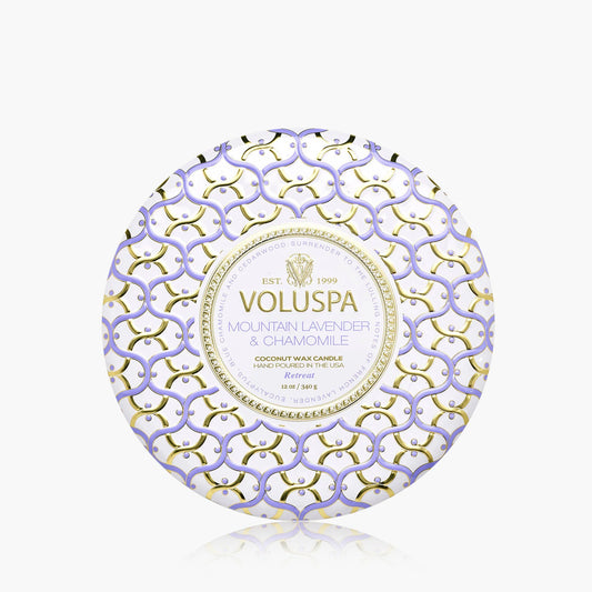 Mountain Lavender Tin Candle