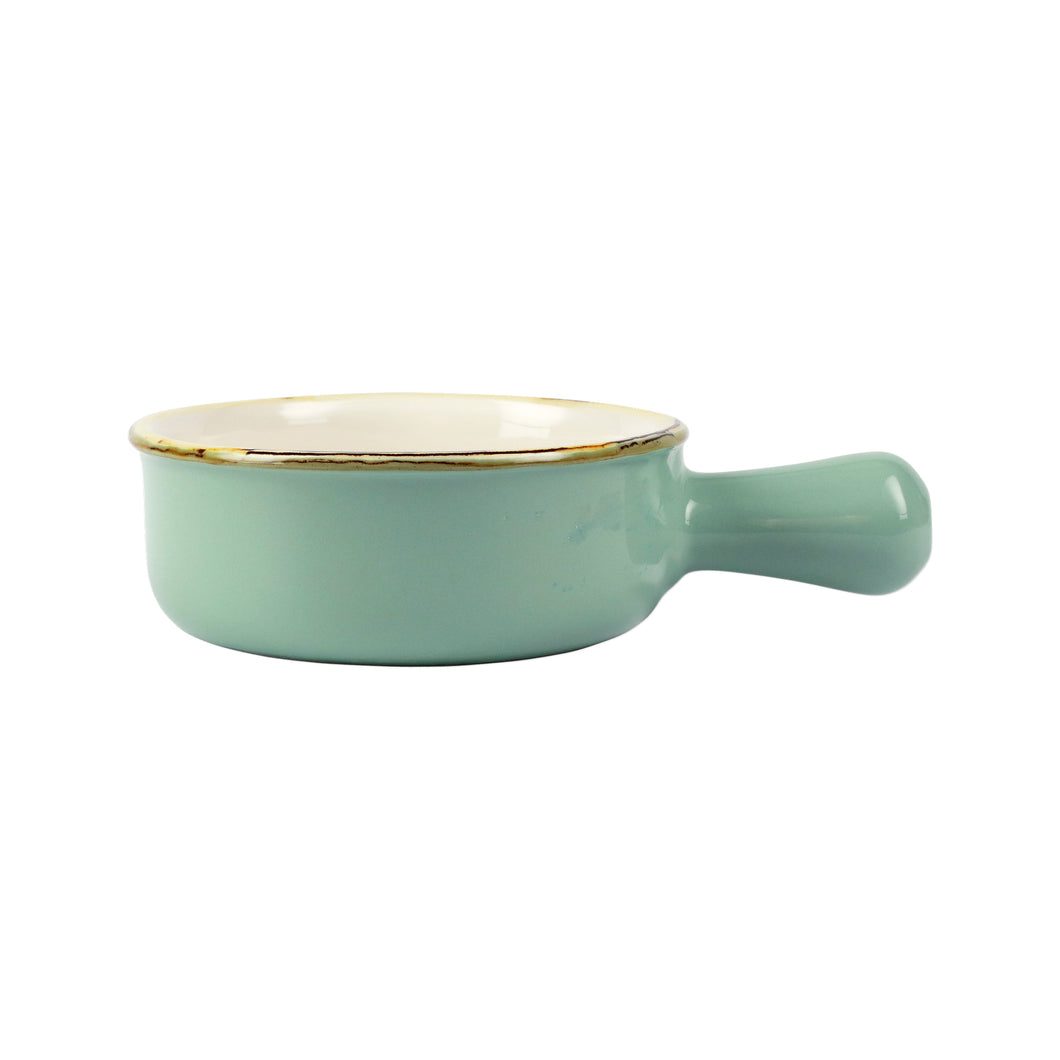 Aqua Round baker with handle