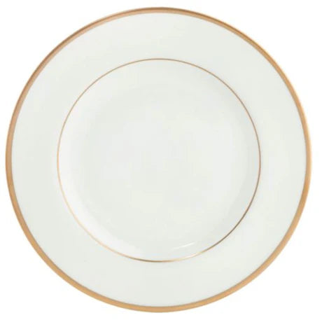 White Signature Gold Dinner Plate