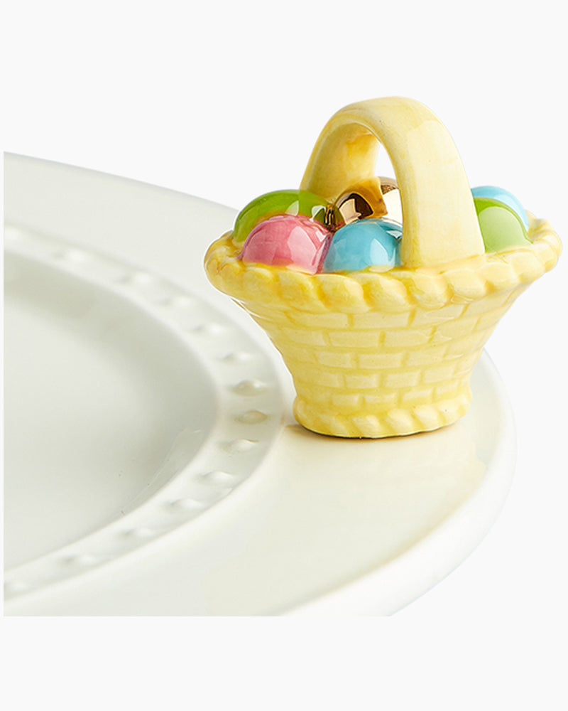 mini Basket with Eggs