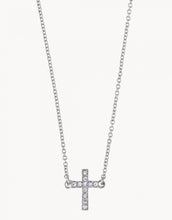 Load image into Gallery viewer, SEA LA VIE HAVE FAITH NECKLACE~silver
