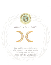 Load image into Gallery viewer, SEA LA VIE GUIDING LIGHT STUD EARRINGS~gold

