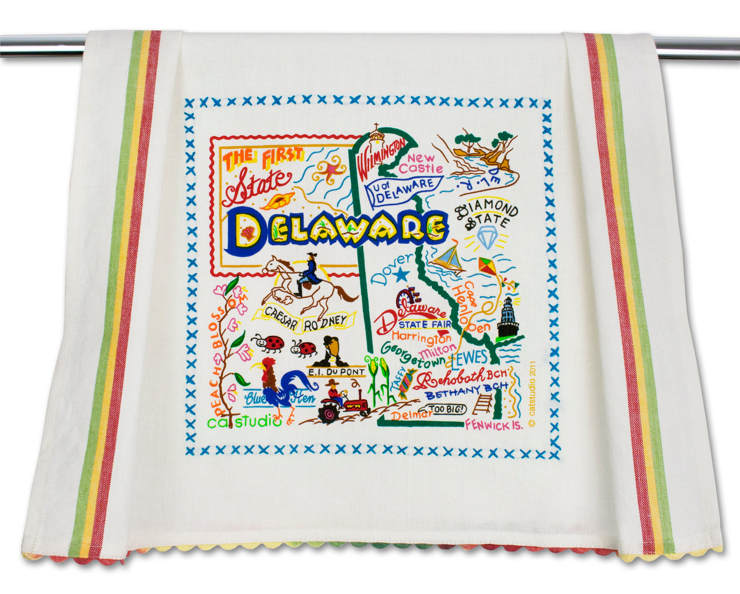 State Kitchen Towels by Catstudio