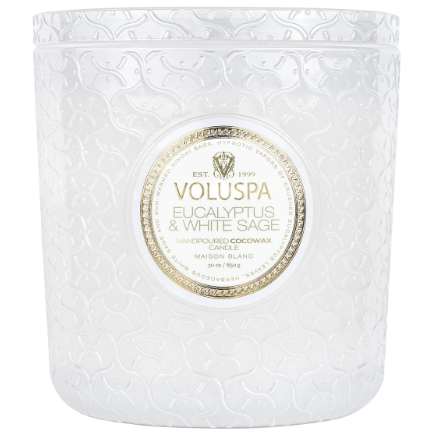 Eucalyptus and White Sage Luxe Candle