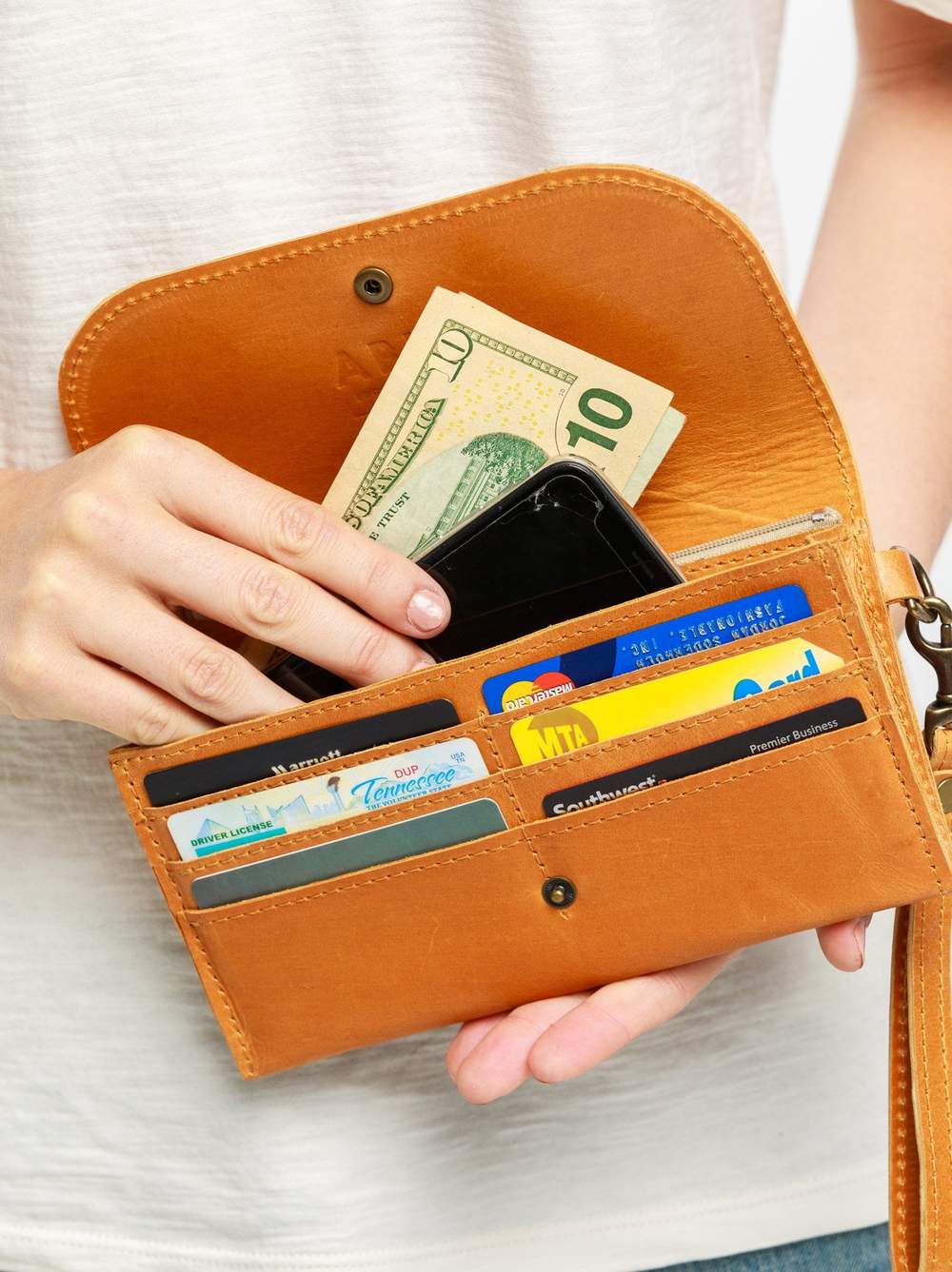 Mare Wallet - Cognac