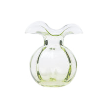 Load image into Gallery viewer, Hibiscus Glass Green Bud Vase

