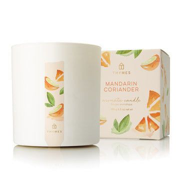Mandarin Coriander Poured Candle