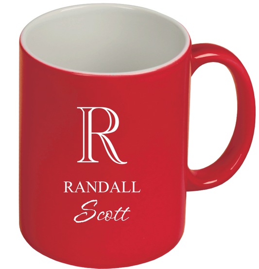 Ceramic Mug, 11oz., Multiple Colors