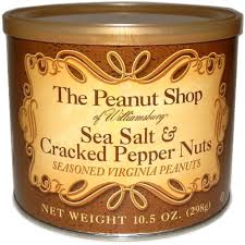 Sea Salt & Cracked Pepper Peanuts