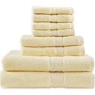Daisy House Soft Yellow Bamboo Towels